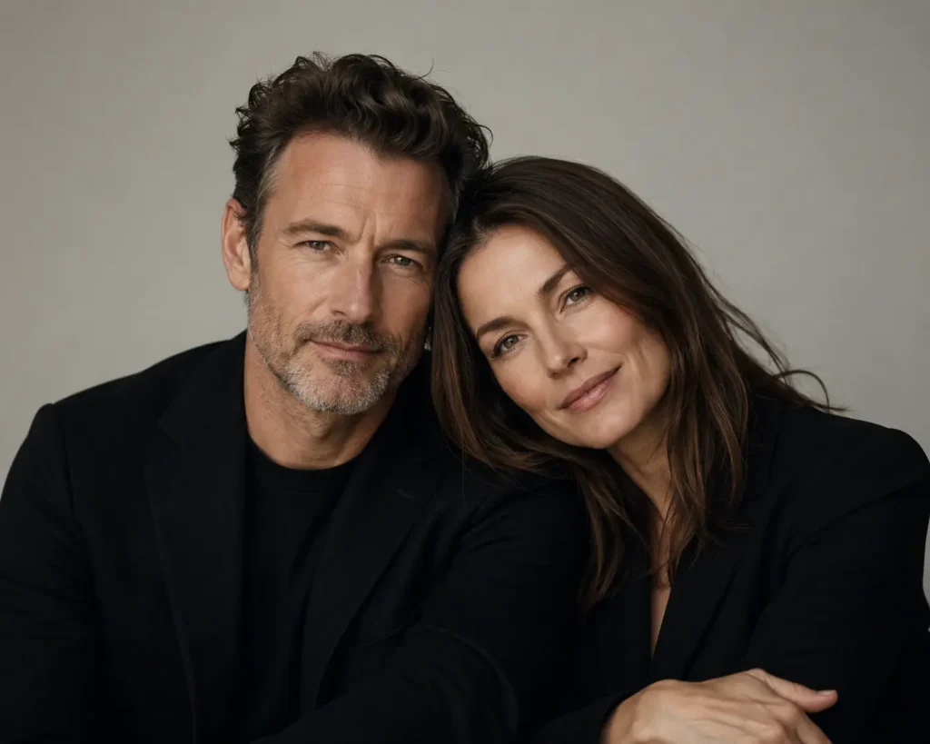 Intimate portrait of a couple